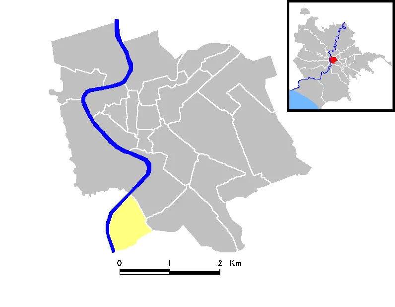 Locator maps of Rome (rioni)