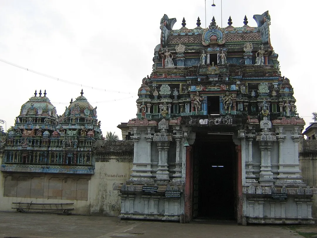 Piravimarundeesar temple at Thiruthuraipoondi, Tamil Nadu, India.