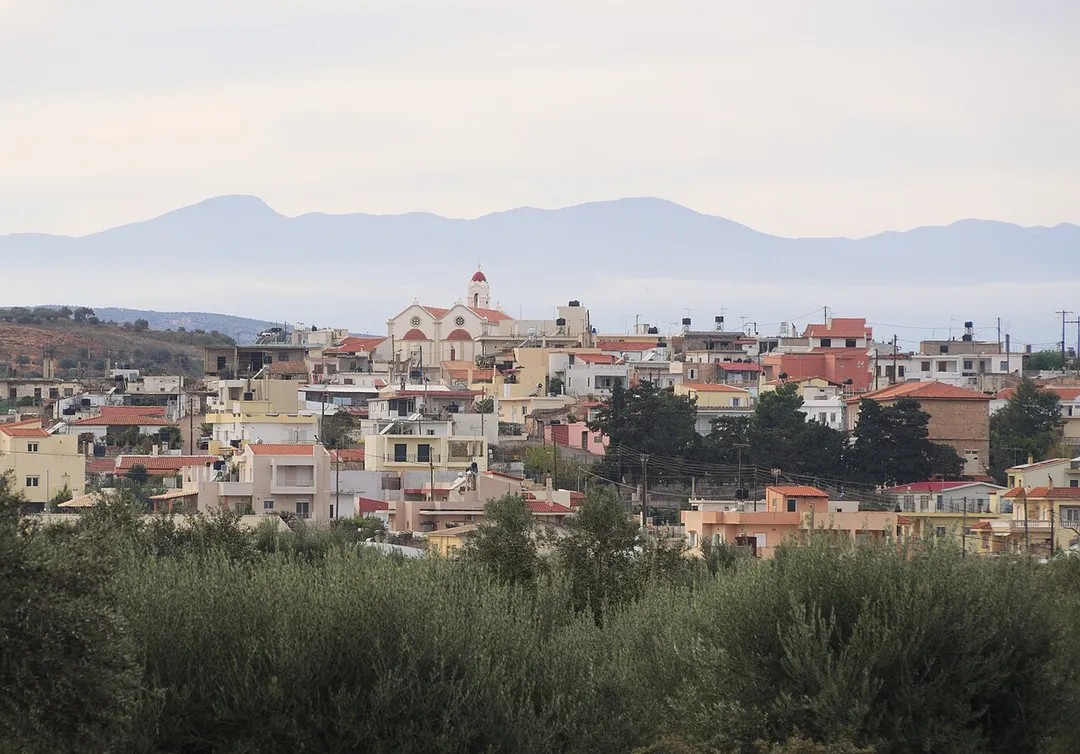 View of Thraphano from east.