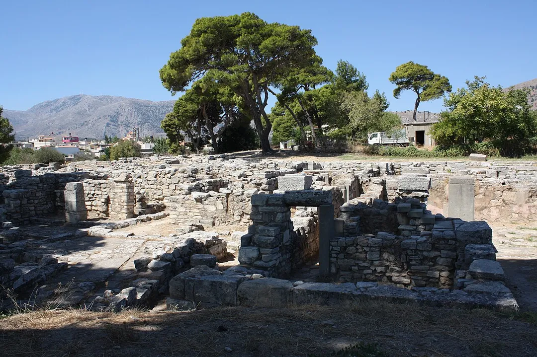 Tylissos, an ancient Minoan city on Crete