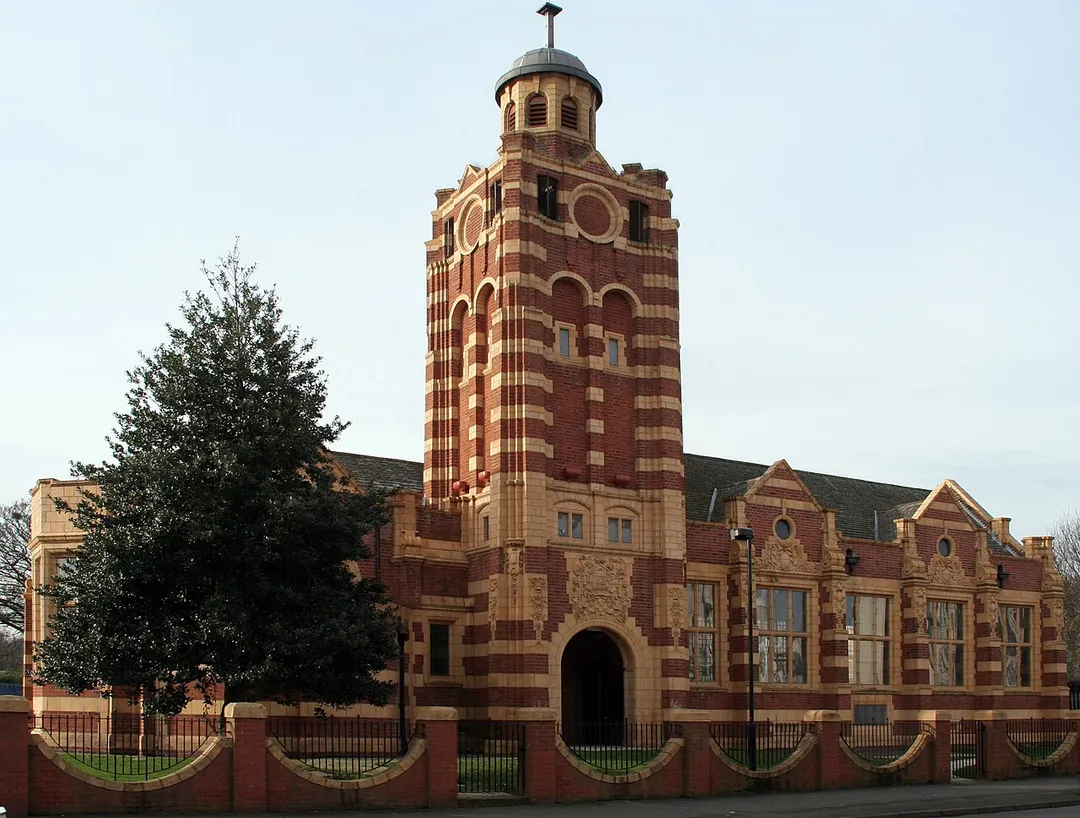 Tipton Public library. Built 1905 by George H Wenyon.