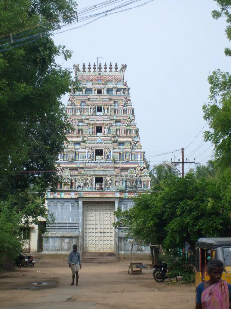 Entrance to the Dakshinamoorthi Temple, Mayiladuthurai