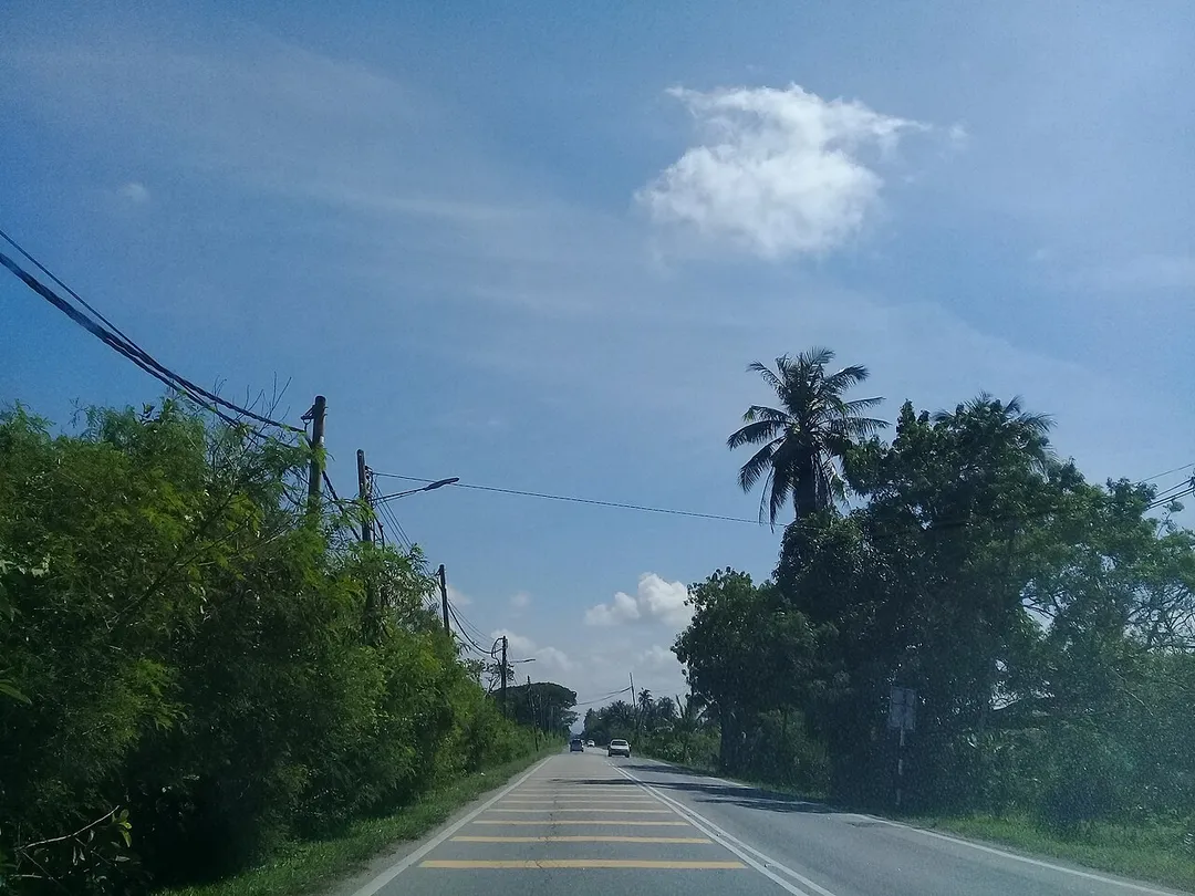 Jalan Kota Sarang Semut-Titi Haji Idris (Laluan K133) di Kedah, Malaysia.