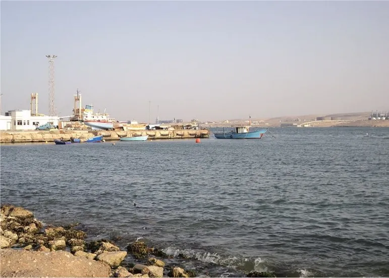 Port of the Libyan city of Tobruk.