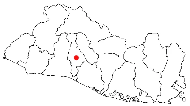 Delgado, El Salvador Location Map; created with the GIMP. Made by User:Acntx.