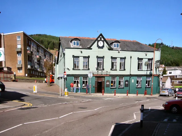 Tonypandy
Original description:
Tonypandy Square

Site of the riots 1926 Strike,where the strikers clashed with the troops sent by Winston Churchill.