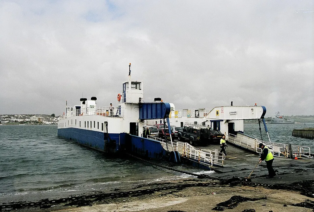 Lynher, one of the 1960s craft providing the Torpoint Ferry service.