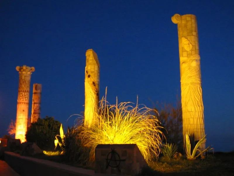 Monument to Mediterranean Cultures on Punta Margalla