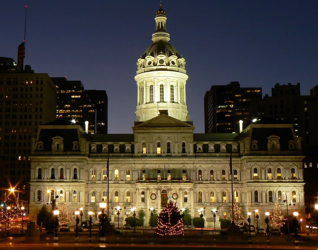 City Hall for the Holidays, Baltimore