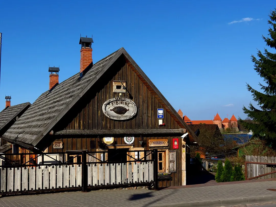Vue de Trakai.