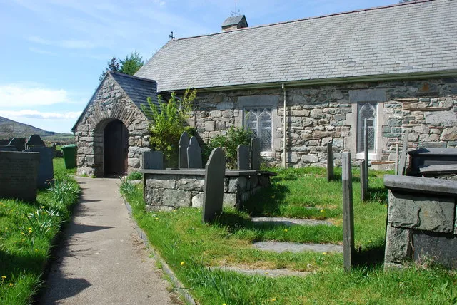 St Madryn’s Church in the Welsh village of Trawsfynydd.