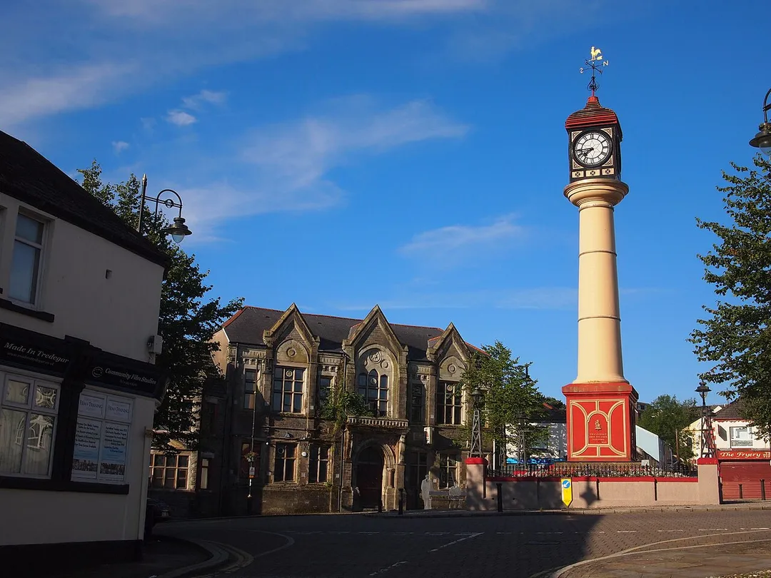 Tredegar Clock and Former Town Hall