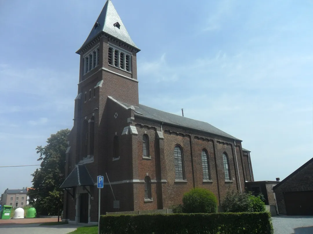 Sint-Jozefkerk in Trembleur in België, in juli 2013.