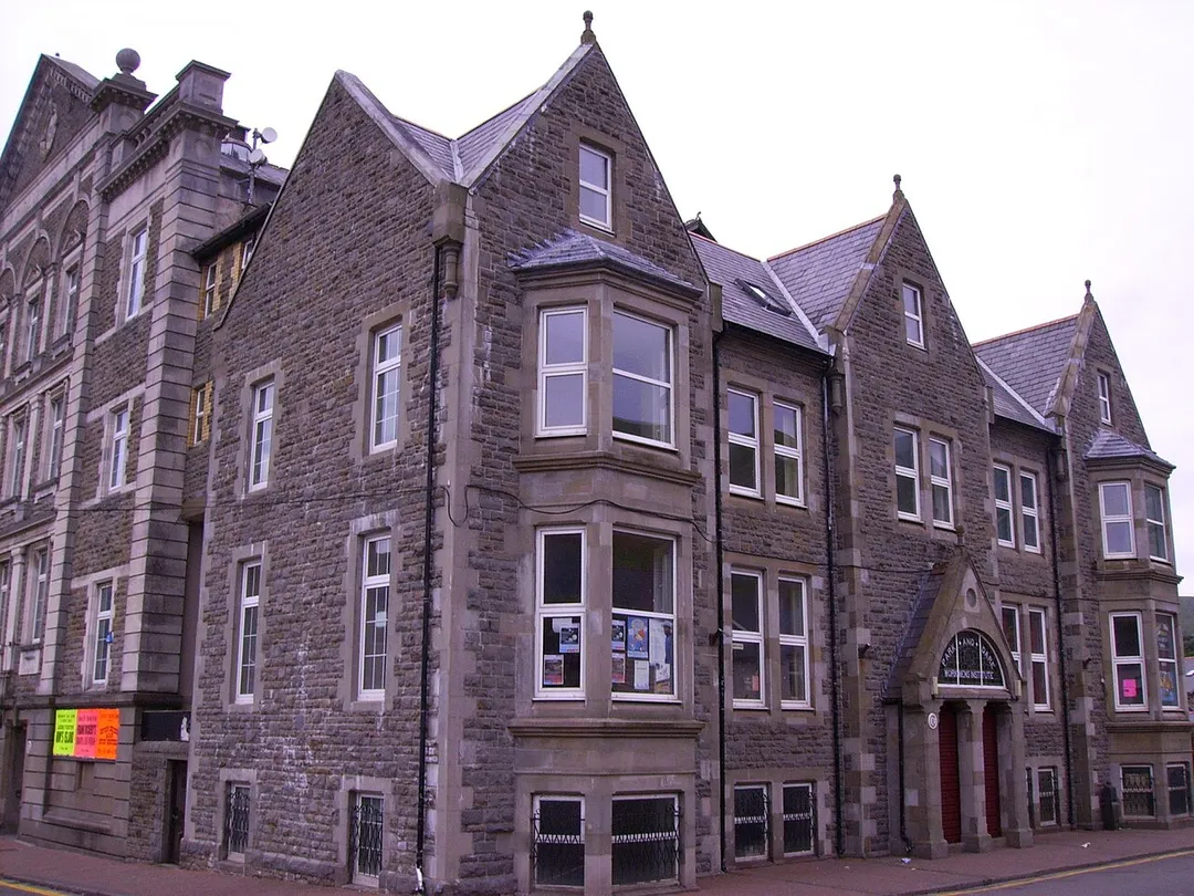 Parc and Dare Workingmans Hall, Theatre, Treorchy, Rhondda. South Wales.