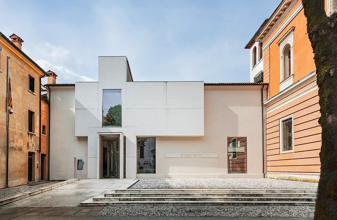 Civic Museums of Treviso, entrance in Via Santa Chiara in Treviso.