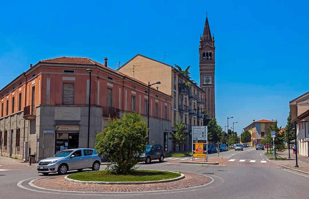 Piazza Nazionale, Trezzo sull'Adda, Italy