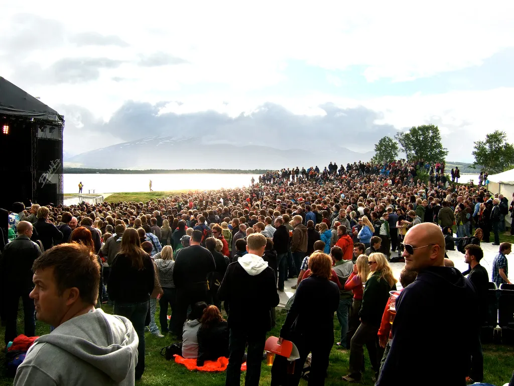 Tromsø Open Air Festival, Buktafestivalen, concert scene. 2007