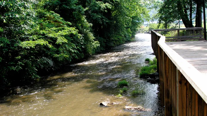 Harmon Field Walkway, Tryon, North Carolina