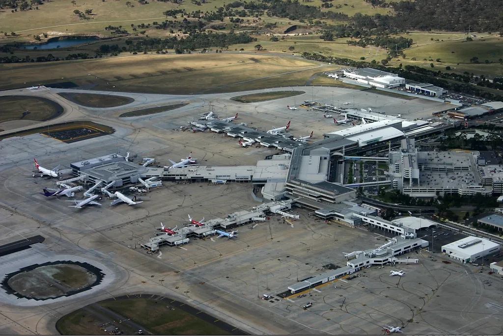 International terminal at Melbourne Airport