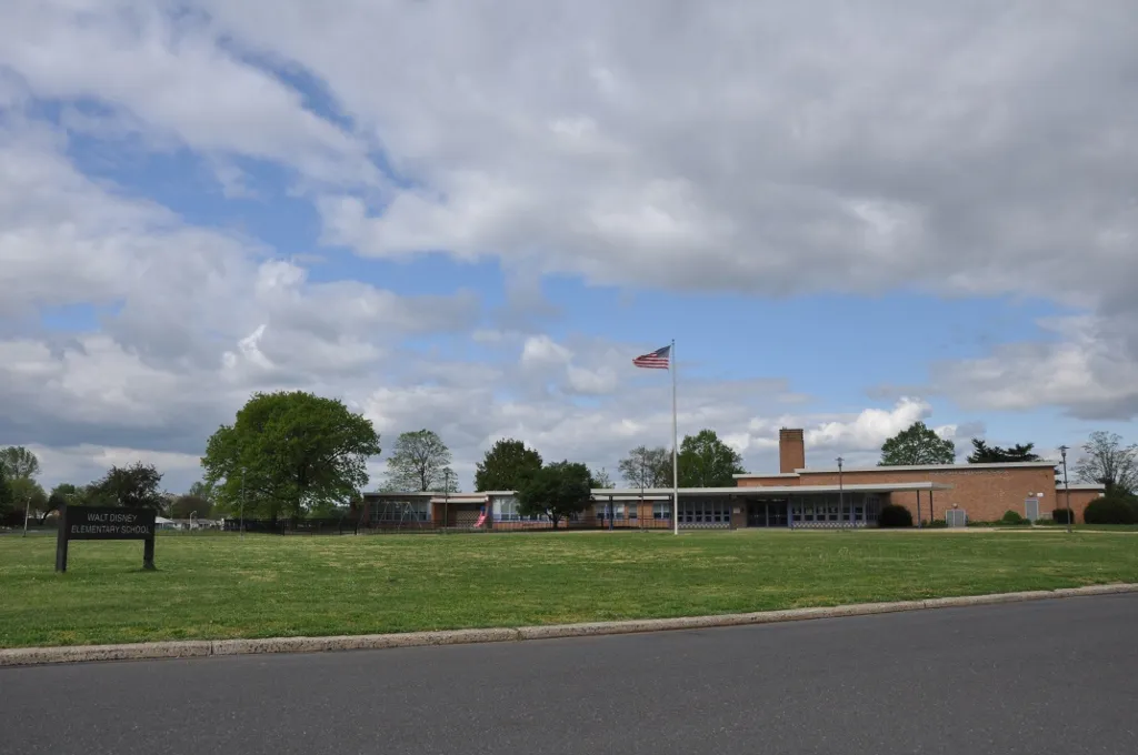 The Walt Disney Elementary School in the Levittown section of Tullytown, Pennsylvania.