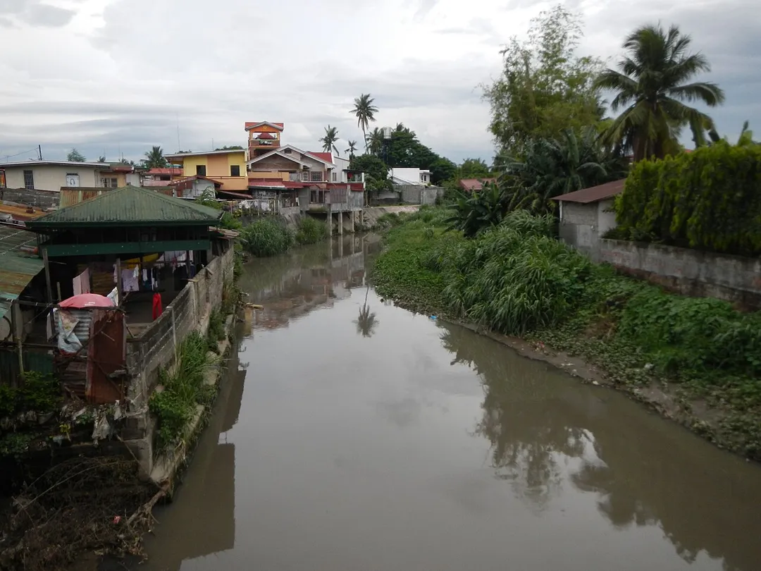Tunasan River[1] San Pedro, Laguna [2]  [3] The Tunasan River (Tagalog: Ilog ng Tunasan), also referred to as the Tunasan-Cuyab River, is a river system in the Philippines. This river begins in Dasmariñas, Cavite, and ends 9 kilometers later at the border of Muntinlupa City, and San Pedro, Laguna. It is one of 21 major tributaries of Laguna de Bay.  The river system has 6 adjoining creeks: 2 in San Pedro, Laguna and Dasmariñas, Cavite xxx. -- Proposed Flood Control Project in San Pedro River - P 92 million, April 11, 2013 - Barangay Cuyab[4] Coordinates:  14°22'15"N 121°3'32"E The depth of the Tunasan currently varies from two meters to 0.25 meters. --- San Pedro, Laguna [5] San Pedro City, or officially known as the City of San Pedro (Filipino: Lungsod ng San Pedro) is a first class city in the province of Laguna, Philippines is Laguna's gateway to Metro Manila, the latest census, it has a population of 294,310 inhabitants.