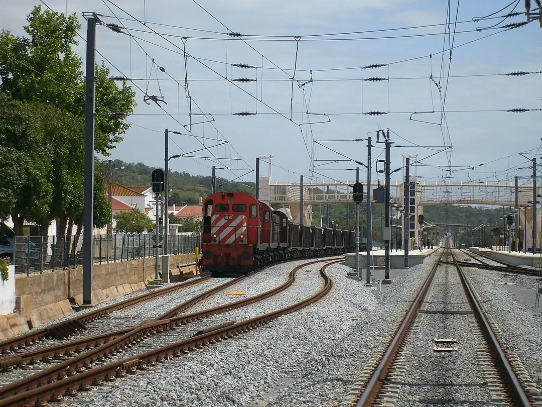 Tunes Train Station, Tunes, Silves, Portugal.