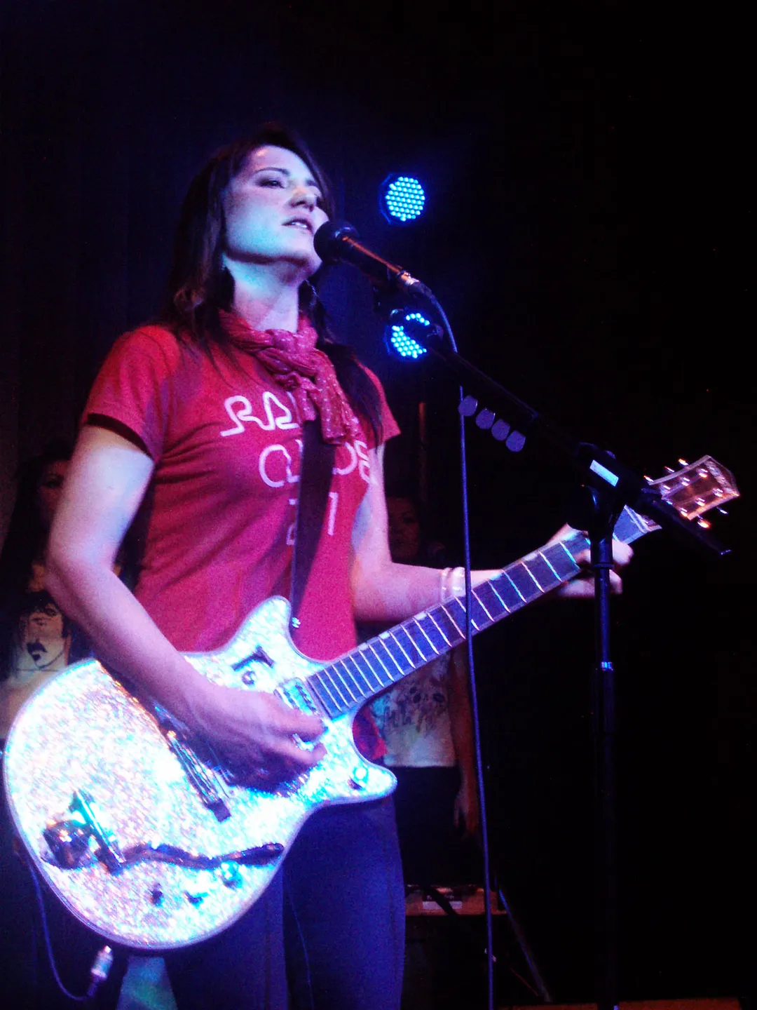 At AIR Studios in London as part of iTunes Live: London Sessions, 24/02/08.