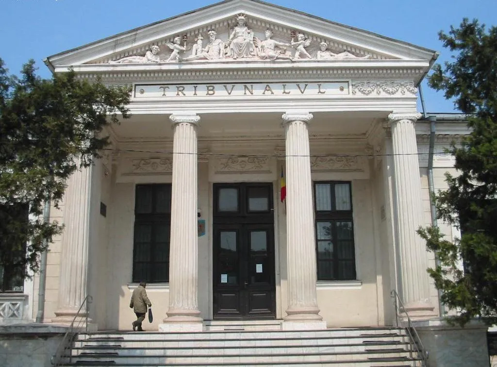 The courthouse in Turnu Măgurele, historical building.