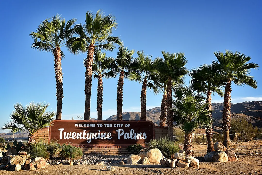 29 Palms Sign - Photo by Glenn Francis of www.PacificProDigital.com
