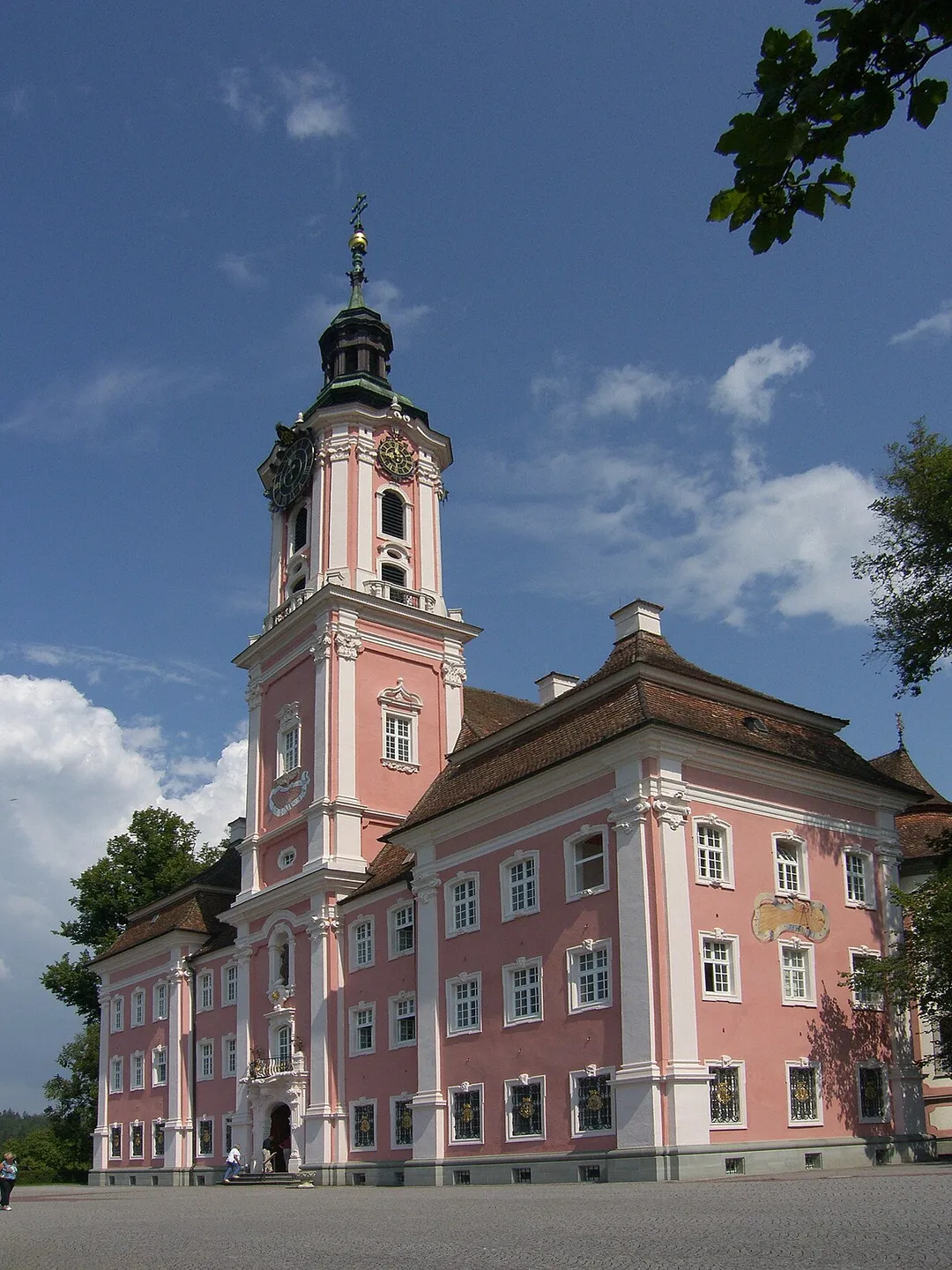 Pilgrimage church at Birnau, Lake Constance