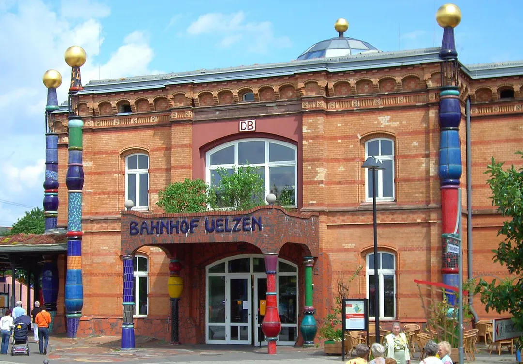 Hundertwasserbahnhof Uelzen.