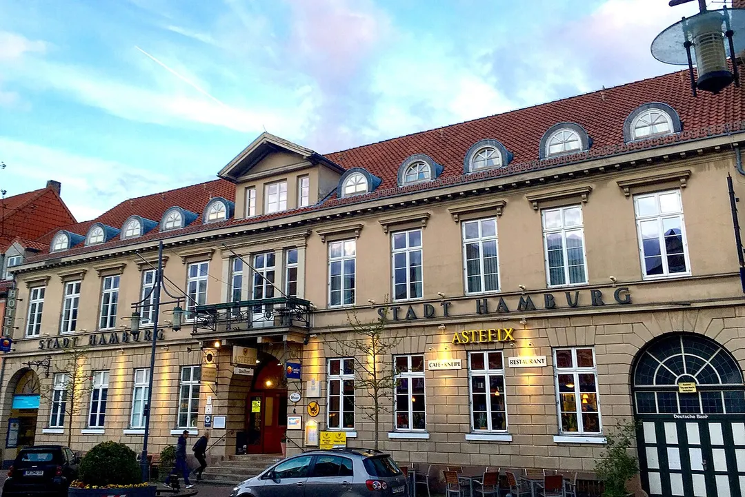 Hotel Stadt Hamburg in der Lüneburger Straße, Uelzen