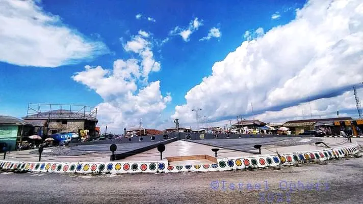 Okuredafe Round-About In Ughelli