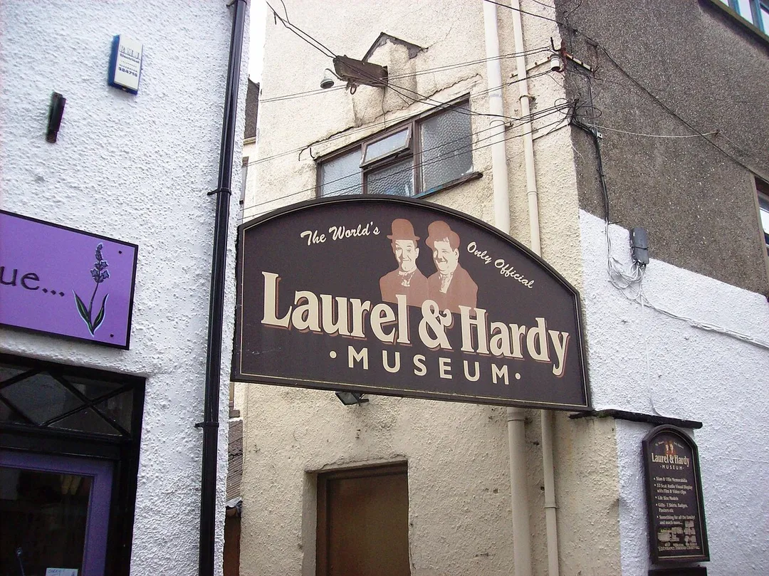 The Laurel &amp; Hardy Museum in Ulverston, the only one of its kind in the world.