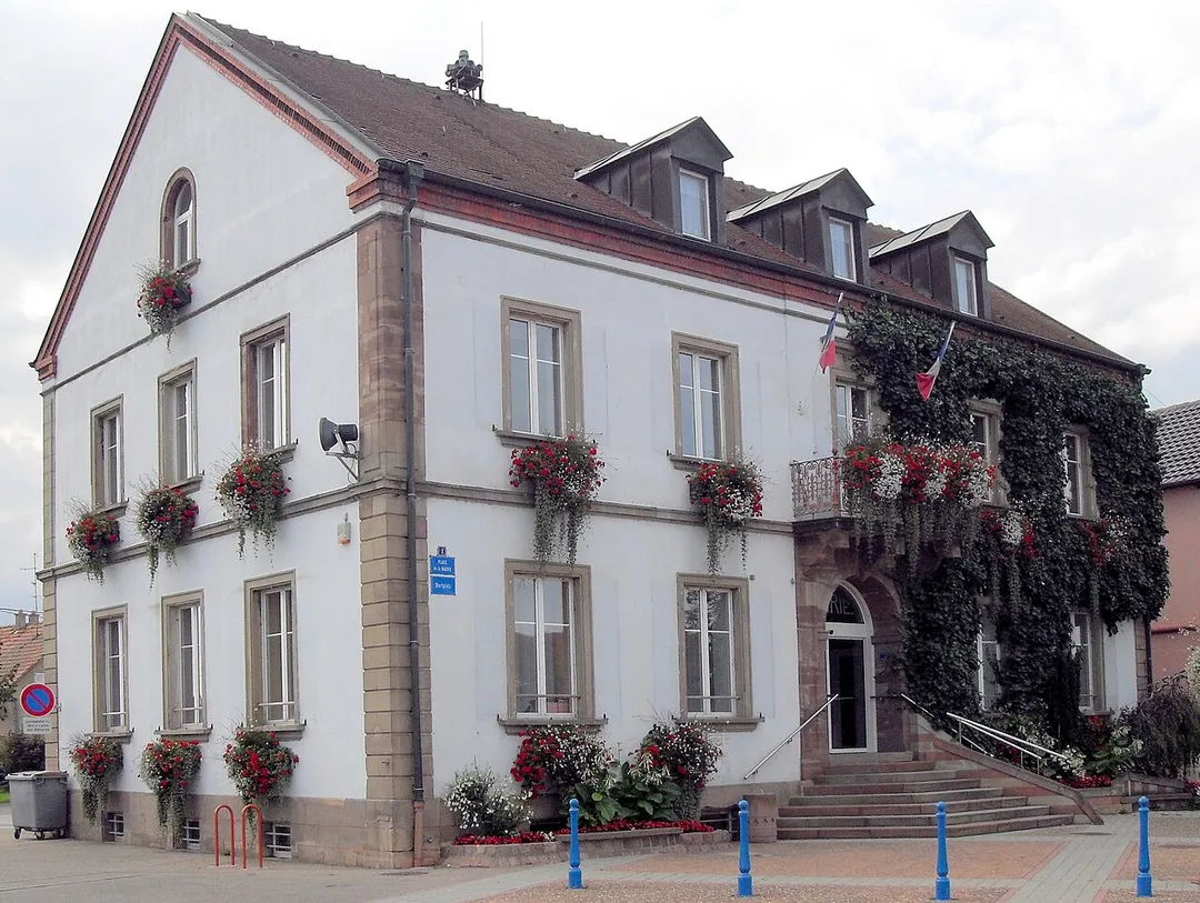 La mairie d'Ungersheim