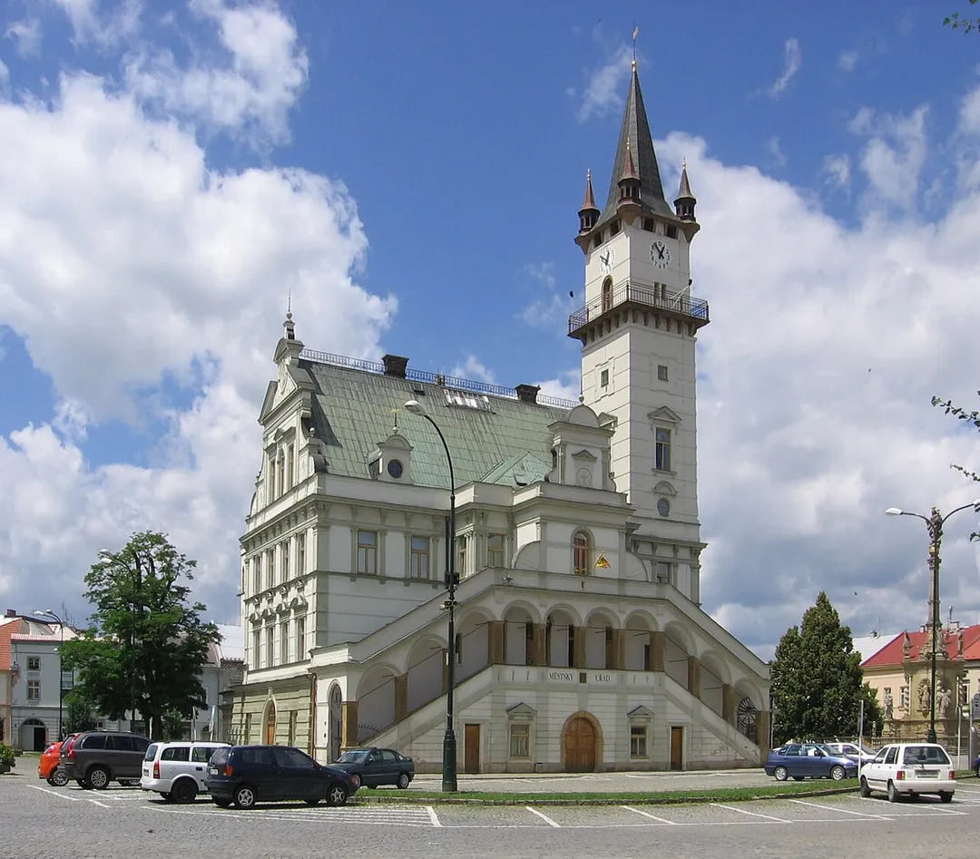 Townhall in Uničov (Czech Republic)