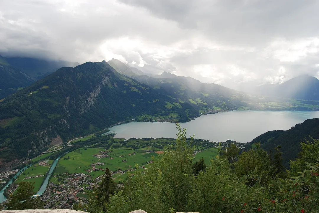 Därligen, Leissigen, Unterseen and Interlaken, canton of Bern, Switzerland
