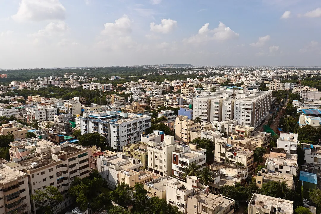 Uppal aerial view from NSL sez