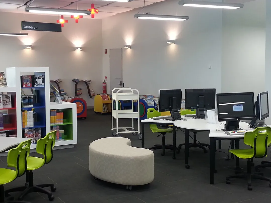 Childrens area of the Upper Coomera Library,  Gold Coast