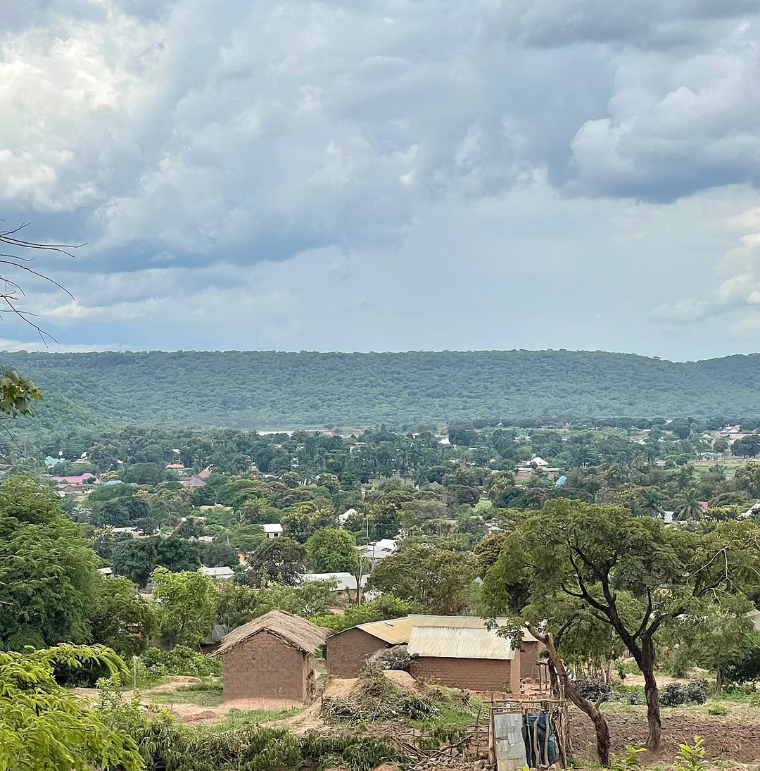 Townscape in Uvinza Ward, Uvinza District, Kigoma Region, Tanzania