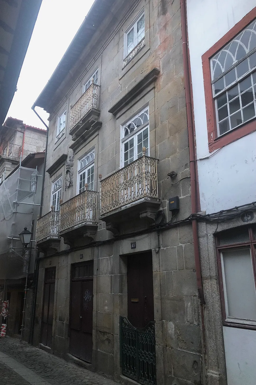 Casa dos Valadares de Vasconcelos in Guimarães, Portugal