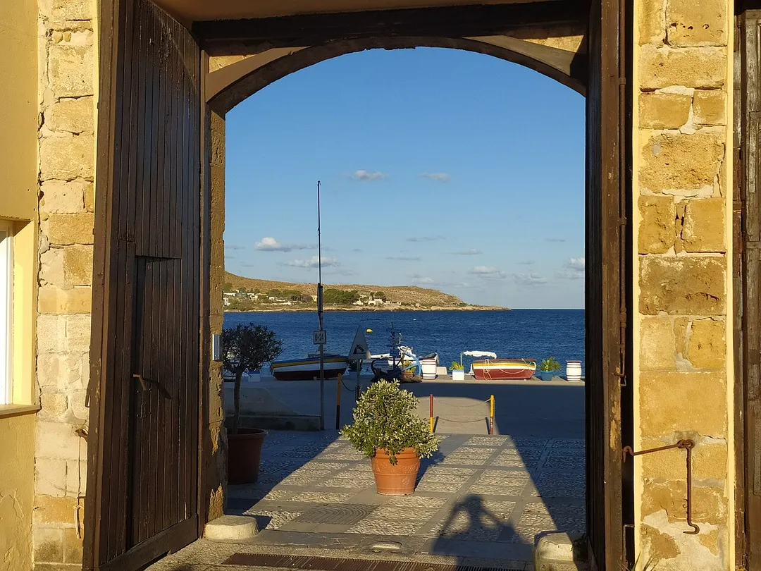 Veduta porto Bonagia