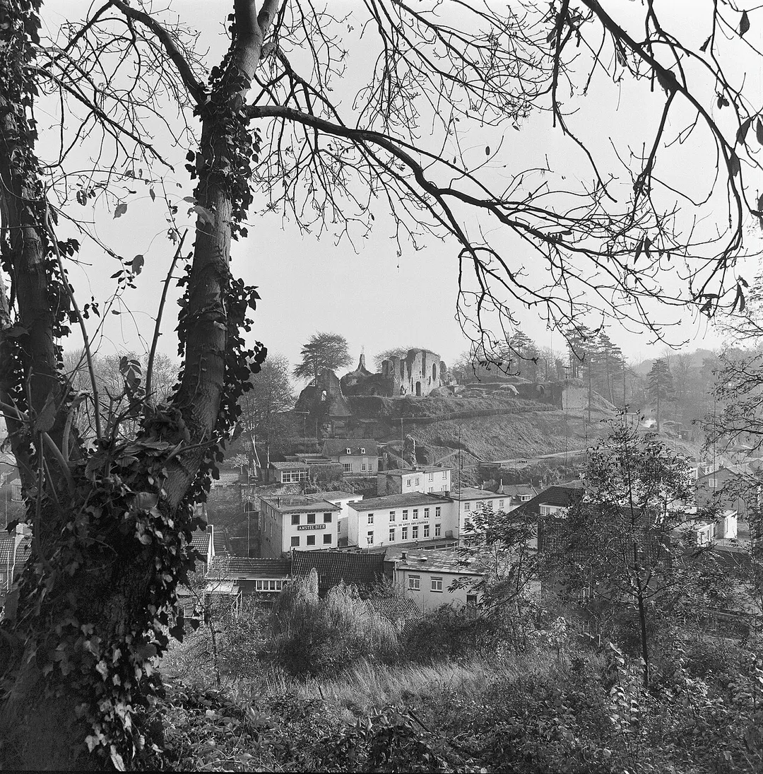 Kasteel Valkenburg: overzicht ruïne