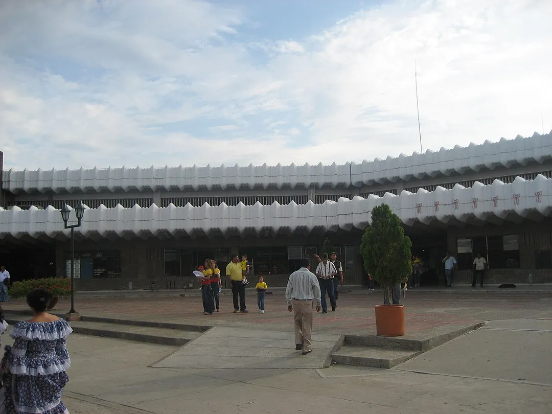 Bus terminal of Valledupar, Colombia.