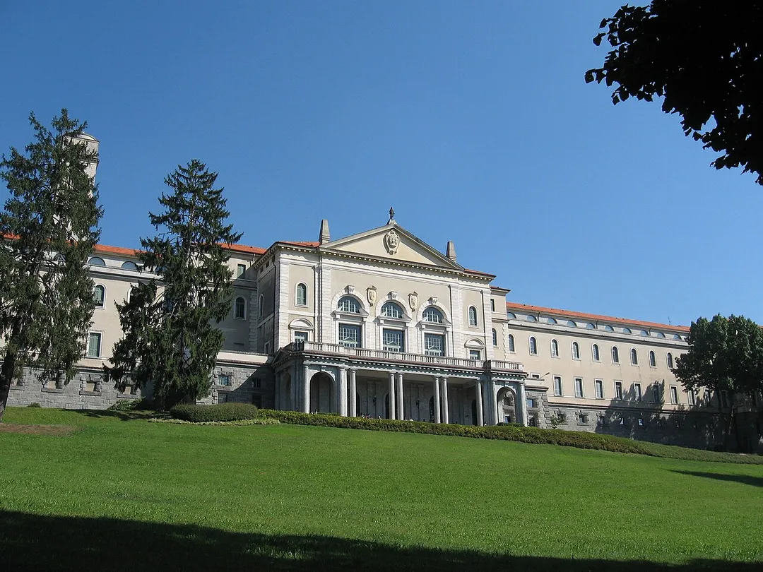 The Venegono Inferiore Seminary entance