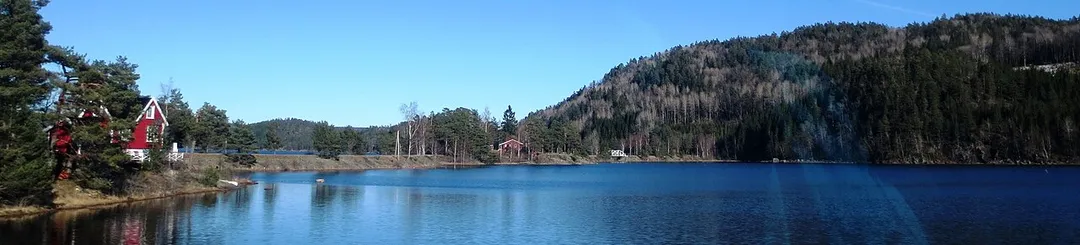 Image from along the RV 9 national road in western Vennesla municipality, Vest-Agder county, south Norway