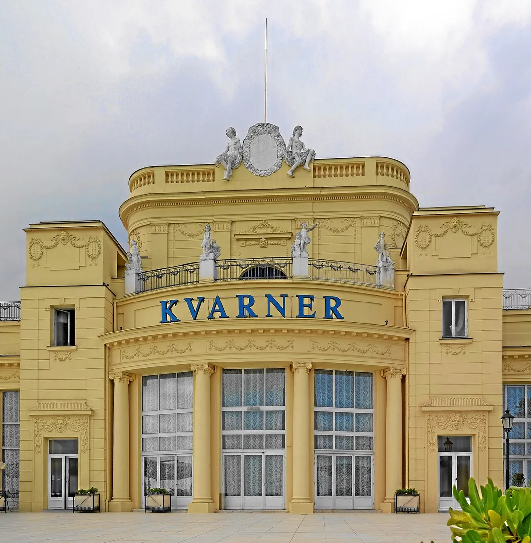 Croatia, Opatija, Hotel Kvarner