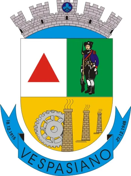 Brasão da cidade de Vespasiano-MG