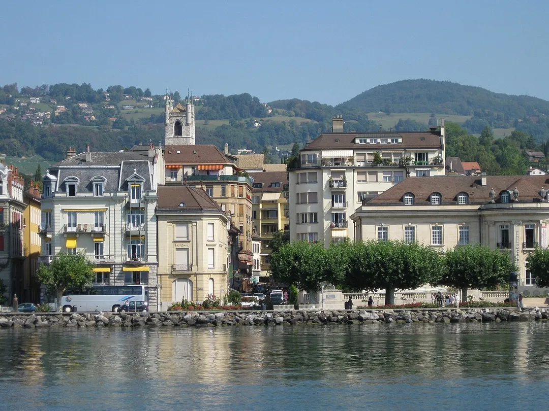 Around the lake of Geneva, Switzerland / France. Location see geotag.