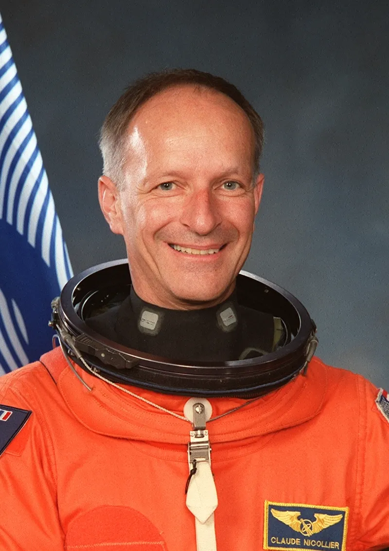 Swiss astronaut Claude Nicollier, mission specialist representing the European Space Agency (ESA).